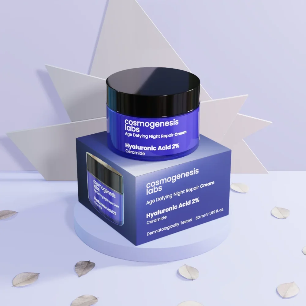 Crème Nuit Réparatrice Anti‑Âge 50 ml: المنتج في أجواء الاستعمال اليومي